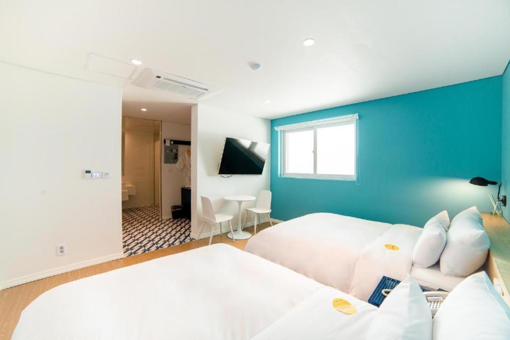 Hotel Yeogiuhtte Gangneung Gyeongpo Exterior photo